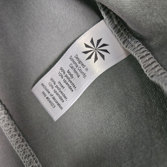 Athleta Lunar quater zip pullover running sweatshirt size XXS - Picture 7 of 9